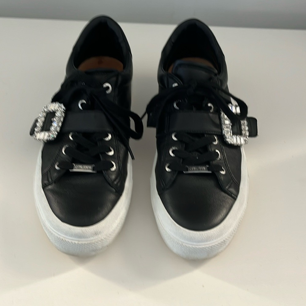 J Slides sneakers in Black🖤 Still have miles to go